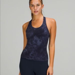 Cool Racerback Tank Top Shorter Length